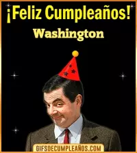 GIF Feliz Cumpleaños Meme Washington